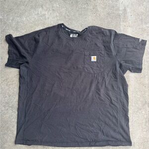 Carhartt Black Short Sleeve Tee Heavyweight Cotton